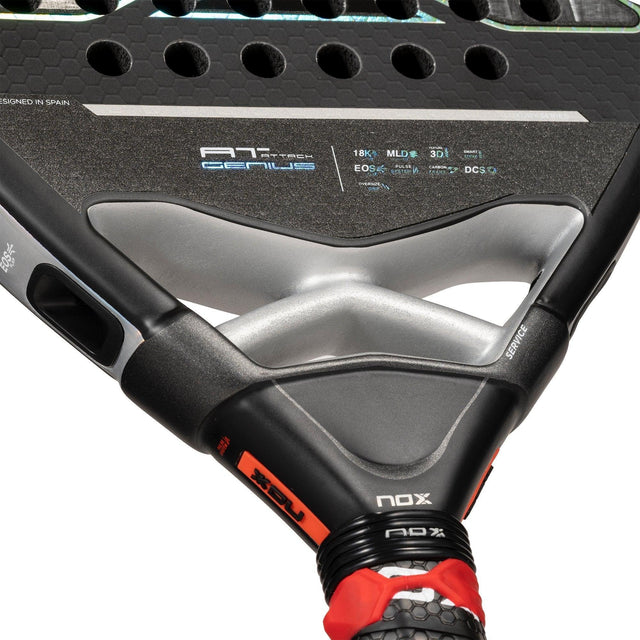 NOX Padel AT GENIUS ATTACK 18K RACKET